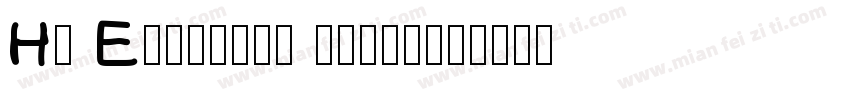 HK Explorer Sharp字体转换